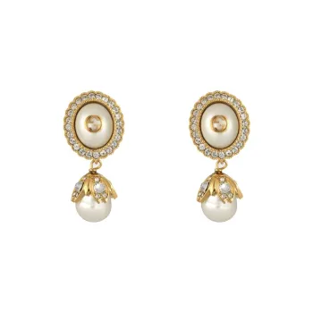 GUCCI Earrings Women's Gold