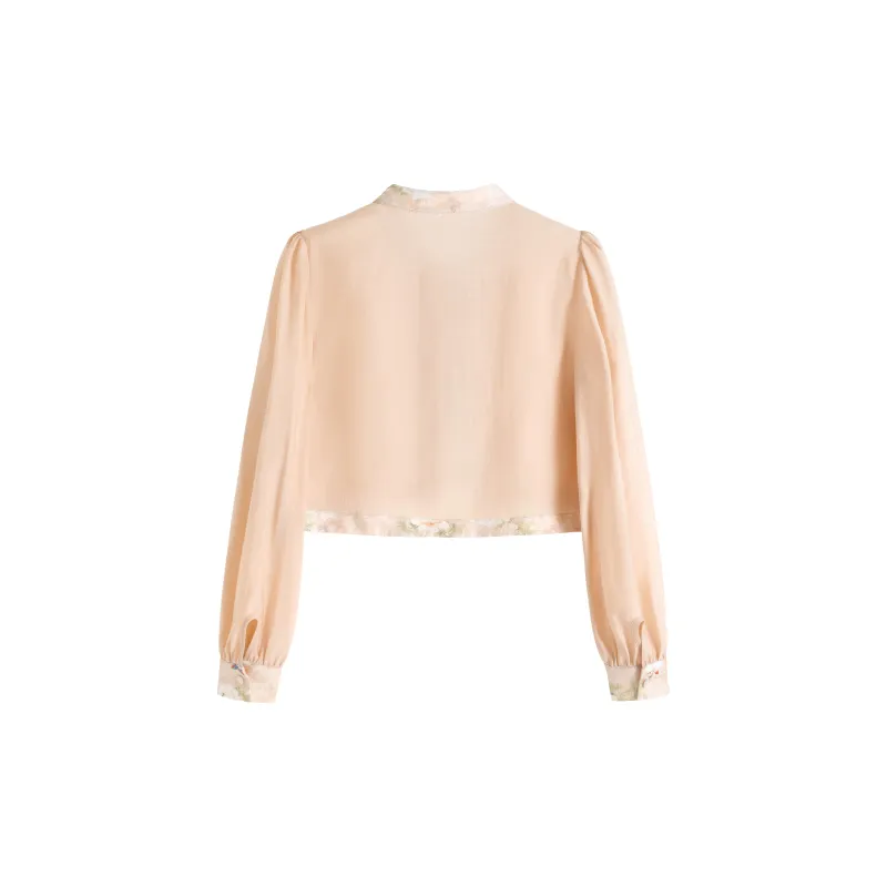 SUBEN Shirt Women's Apricot Blossom-1
