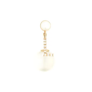 DIOR Earrings Women's Gold