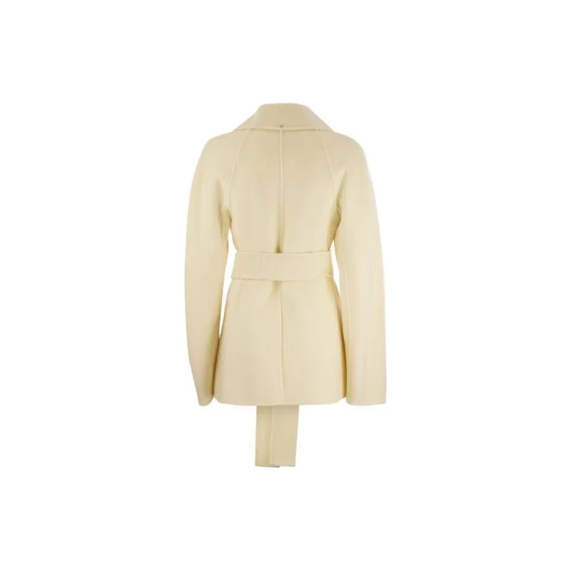 SportMax Double Breasted Belted Coat-1