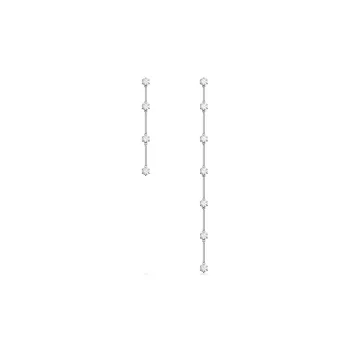 Swarovski Rhodium Plated Earrings Women's