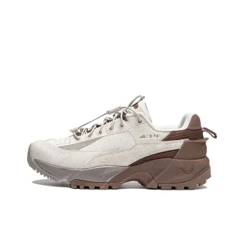 LiNing CF Hiking Pro Water Resistant Low Top Casual Shoes Women's Gray Brown