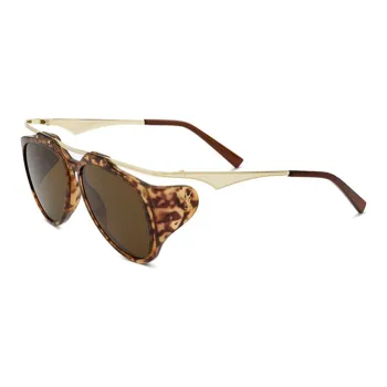 SAINT LAURENT Amelia Aviator Sunglasses