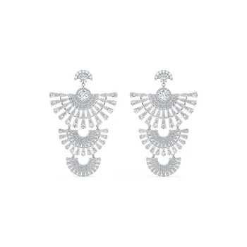 Swarovski Sparkling Dance Earrings Women's White