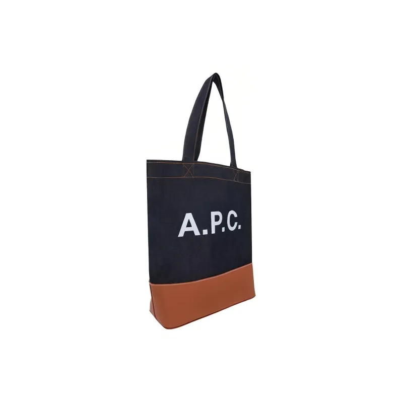 A.P.C Axelle Two Tone Small Tote Bag-1