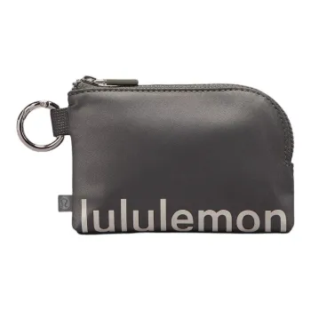 Lululemon Polyester Card Holder Regular Women's Gray Sage White Opal