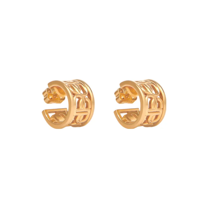 Balenciaga Earrings Women's Gold-0