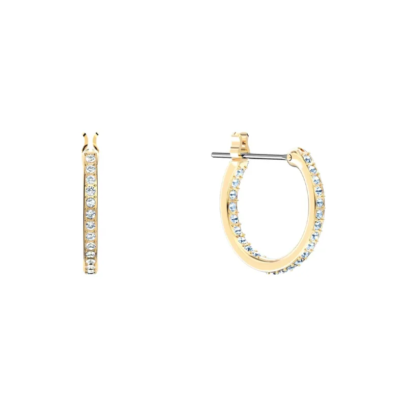 Swarovski Earrings Women's Dark Color Gradient-3