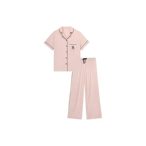 VICTORIA'S SECRET Pajama Set Women's Elegant Pink