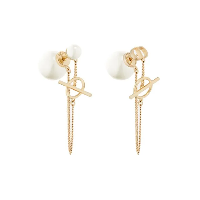 DIOR Earrings Women's Gold-1