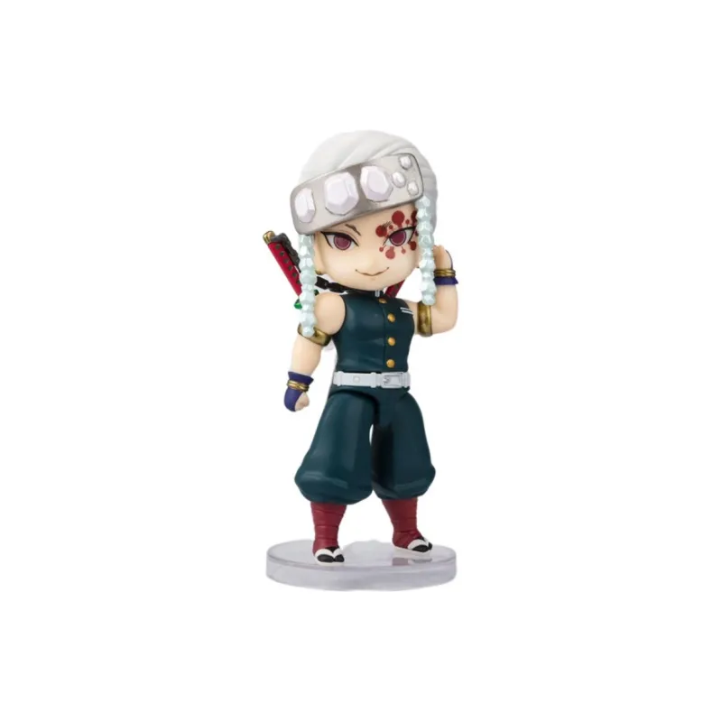 BANDAI Japan Demon Slayer Kimetsu No Yaiba Figuarts Mini Uzui Tengen Collectible Pvc Figure-1