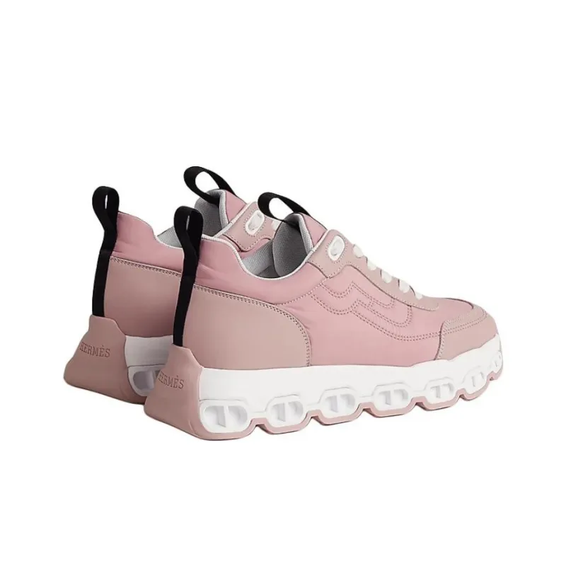 HERMES Impulse Low Top Casual Shoes Women's Pink-2