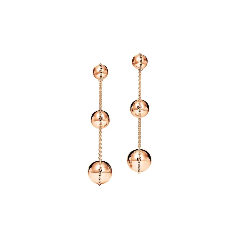 TIFFANY & CO. HardWear Collection Earrings Women's Rose Gold-1