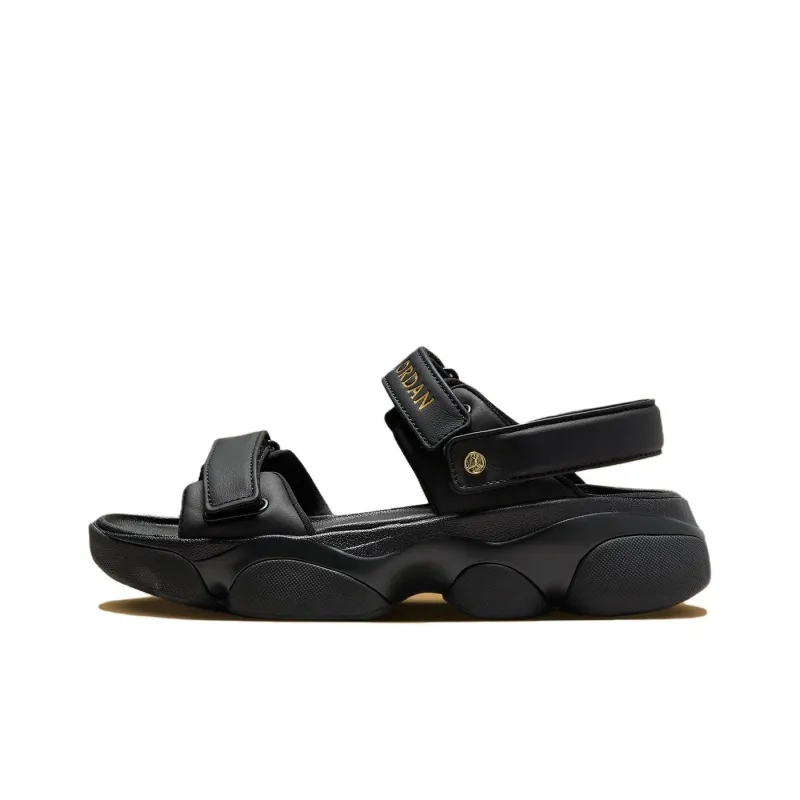 JORDAN Deja Black Metallic Gold Women's-0