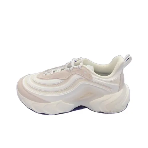 FILA FUSION Ray 4 Casual Shoes Women's Low-Top Bright White Antique White