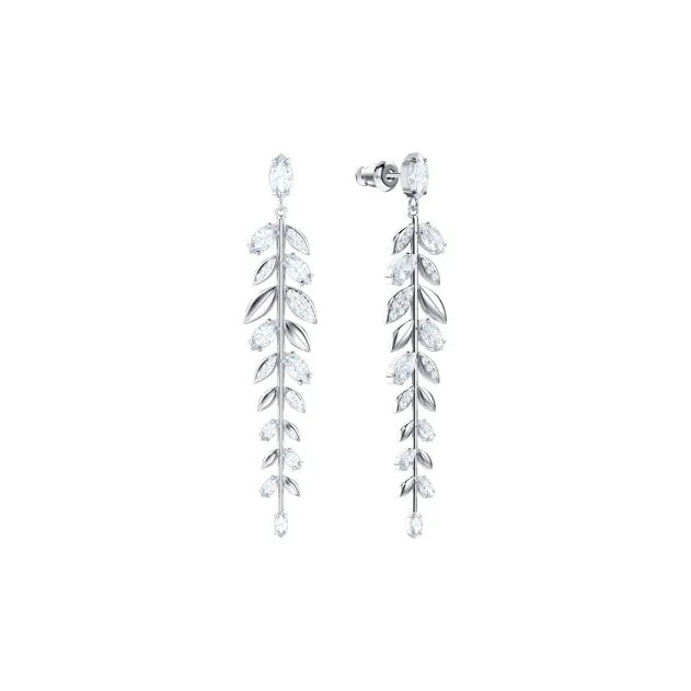 Swarovski Mayfly Earrings Women's White-1