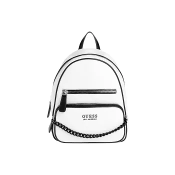 GUESS Artificial Leather Backpack Women's White