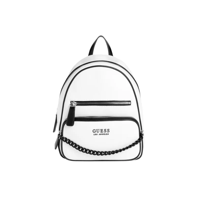 GUESS Artificial Leather Backpack Women's White-0