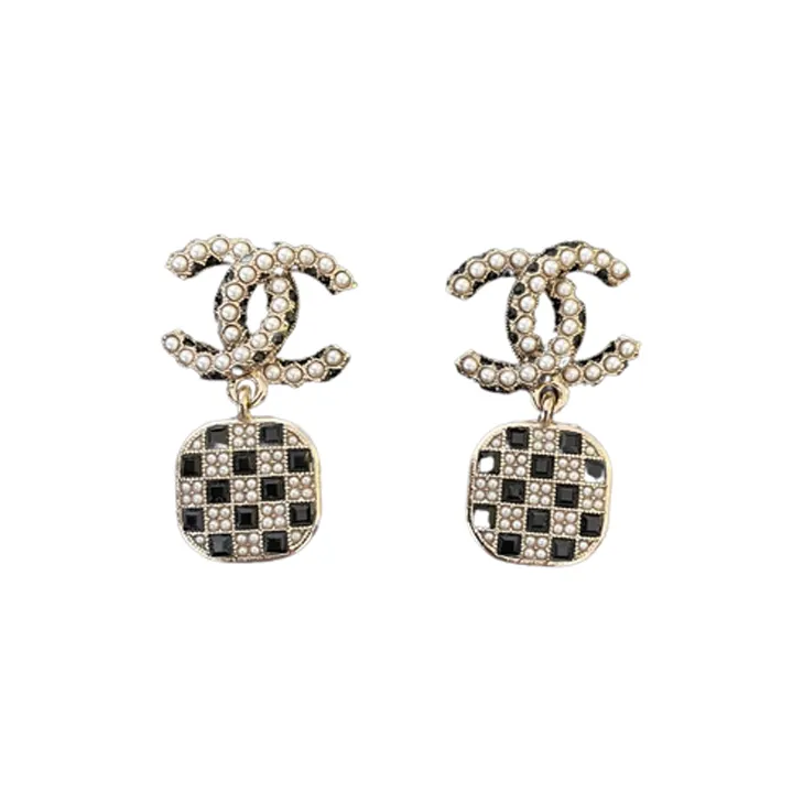 CHANEL Earrings Women's Silver-0