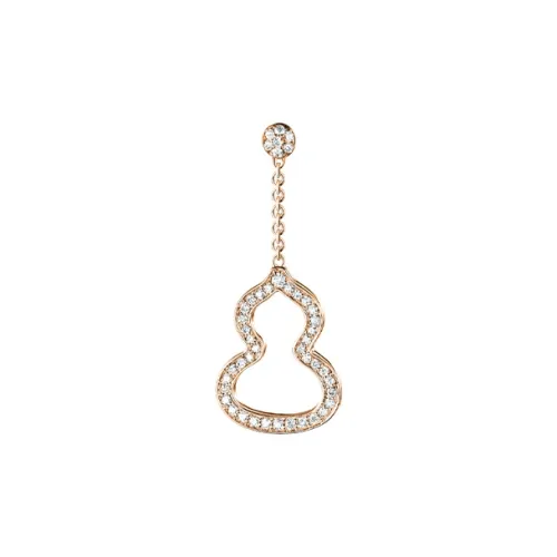 Qeelin Wulu Earrings Women's Rose Gold