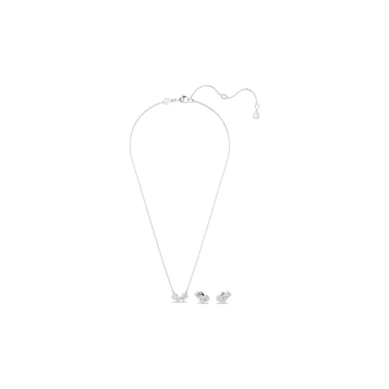 Swarovski Mesmera Earrings Women's Silver-1