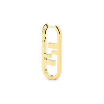FENDI Earrings Women's Gold