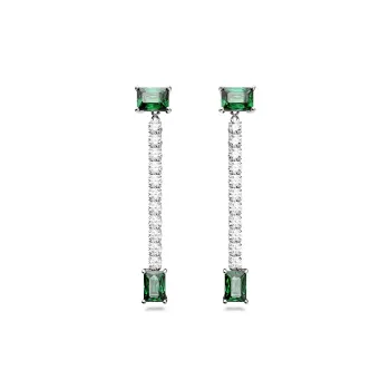 Swarovski Matrix Crystal embellished Drop Earrings