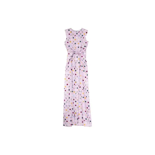 St. John Sleeveless Dresses Women's Purple