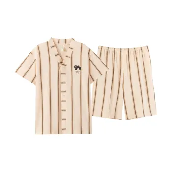 Kerener Pajama Set Men's Apricot
