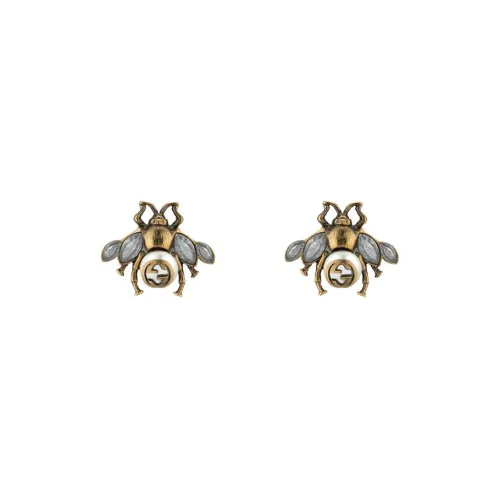 GUCCI Earrings Unisex Gold