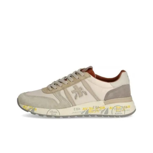 PREMIATA Casual Shoes Men Low-Top Light Brown