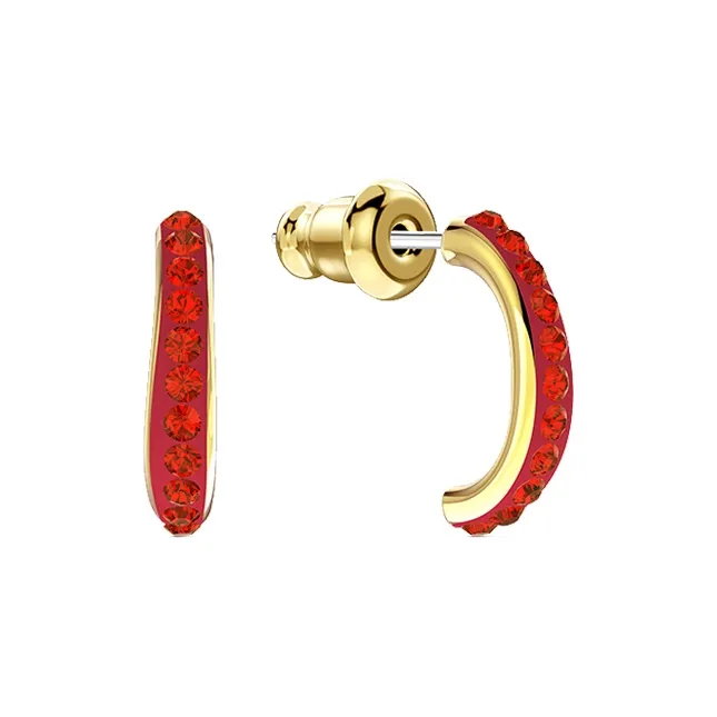 Swarovski Artificial Crystal Earrings Women's-1