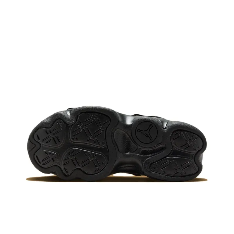 JORDAN Deja Black Metallic Gold Women's-4