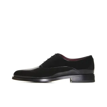 Valentino Round Toe Slip On Oxford Shoes