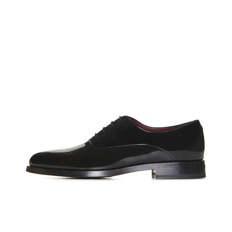 Valentino Round Toe Slip On Oxford Shoes-0