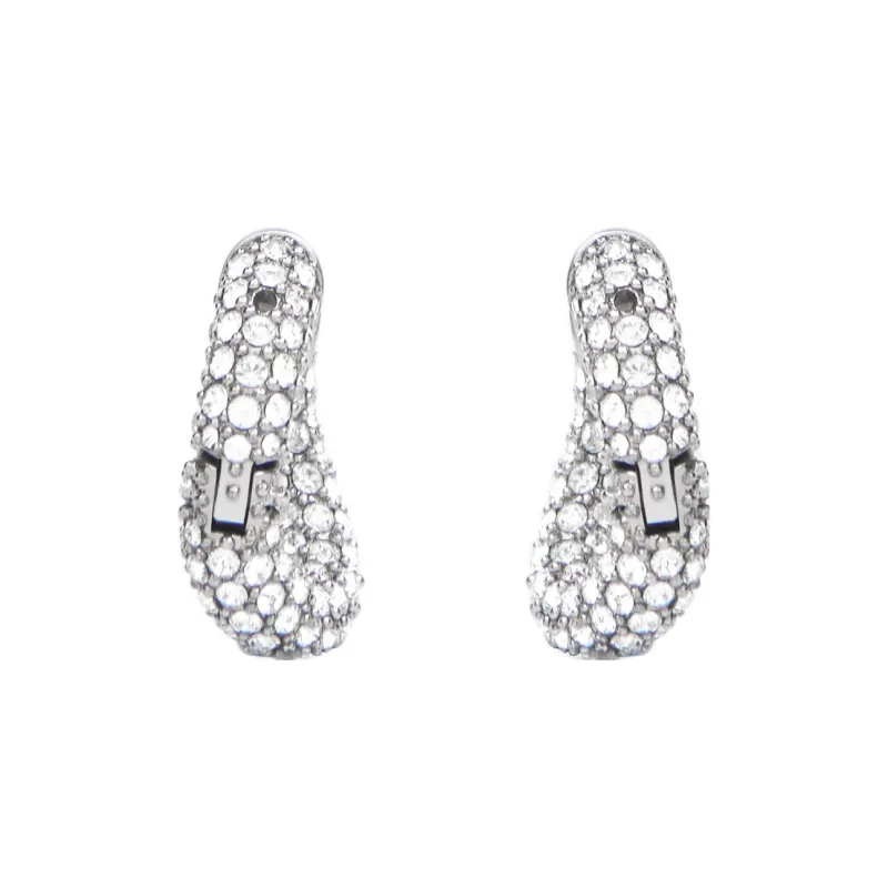 Balenciaga Loop Dot Hoop Earrings-2