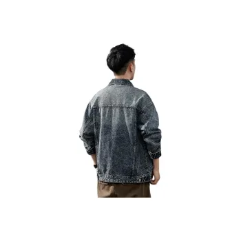 Jeep Denim Jackets Men Blue