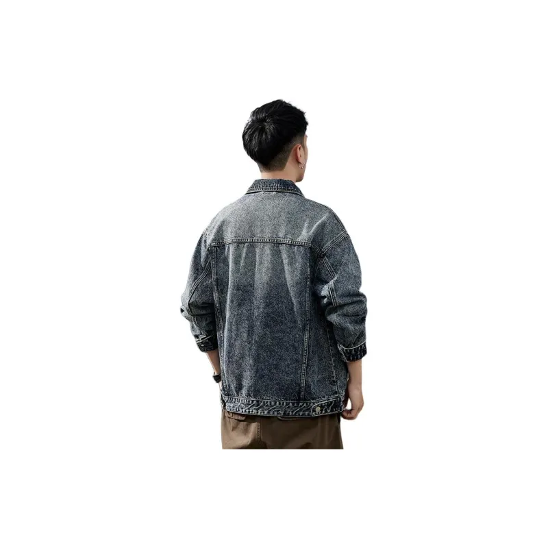 Jeep Denim Jackets Men Blue-0