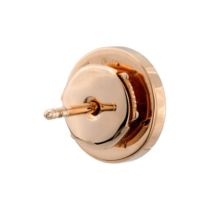 BVLGARI Series 18K Rose Gold Earrings Women's-2