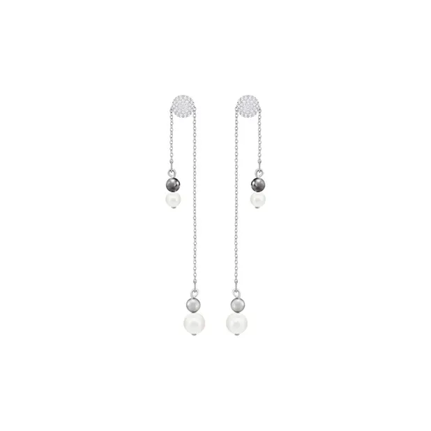 Swarovski Canopy Earrings Women's Silver-0