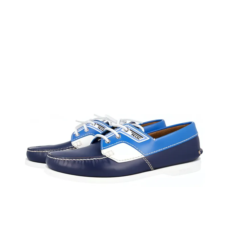 PRADA Men's Casual Shoes Men Low-Top Navy-2