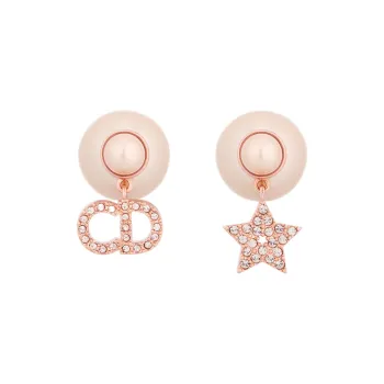 DIOR Earrings Women's Pink