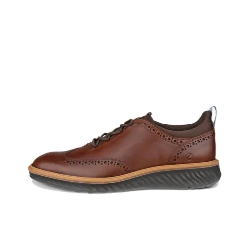 Ecco Men's Casual Shoes Men Low-Top Brown