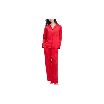 Victoria's Secret Pajama Set Women's True Red