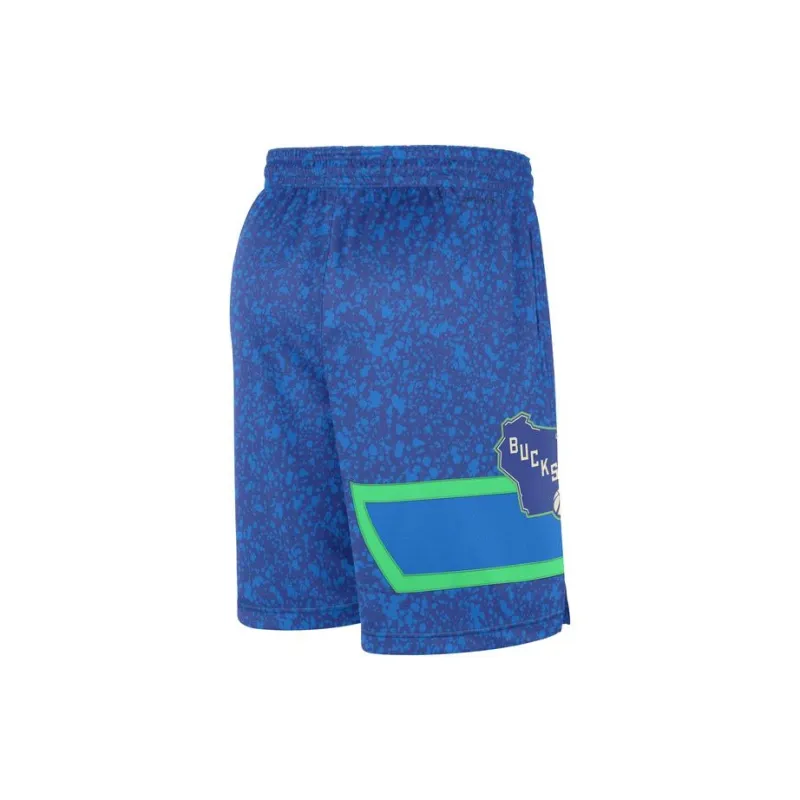 Nike Nba Milwaukee Bucks Swingman City Edition Dri Fit Shorts-1