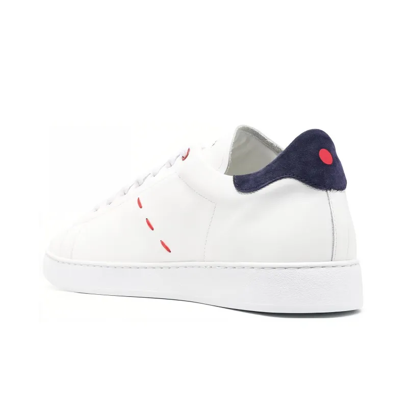 KITON Logo-embroidered Low-top Sneakers-4