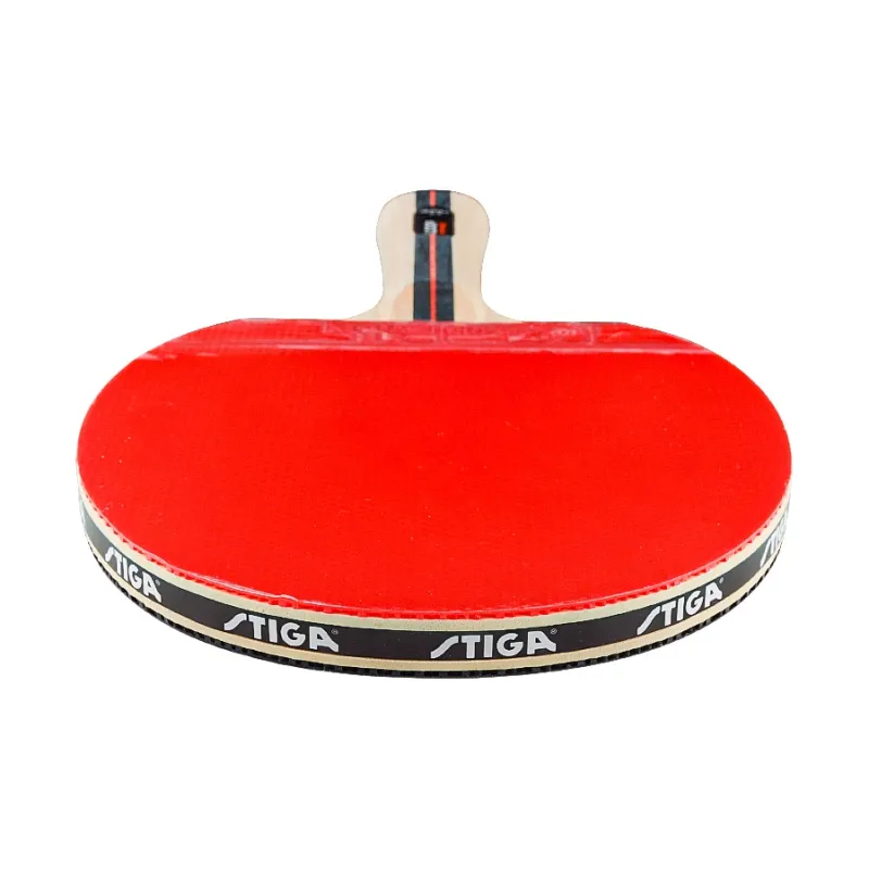 Stiga Ping Pong Paddles Unisex Pure Wood Black/Red-4