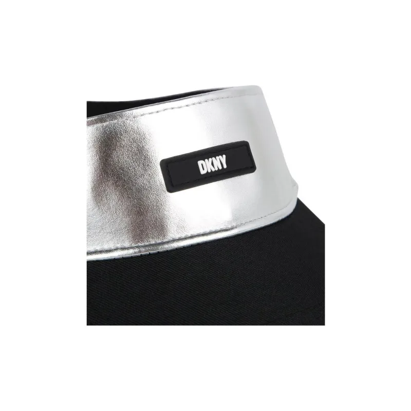 DKNY Kids Metallic-finish Logo-patch Visor-2