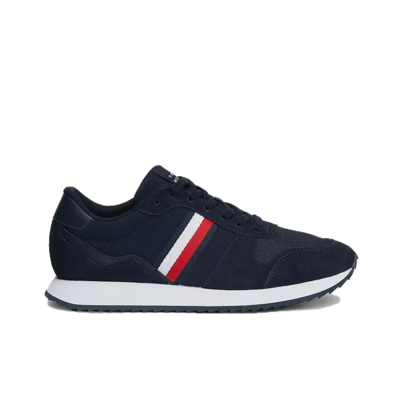 Tommy Hilfiger Low Top Casual Shoes Men's Dark Blue-1