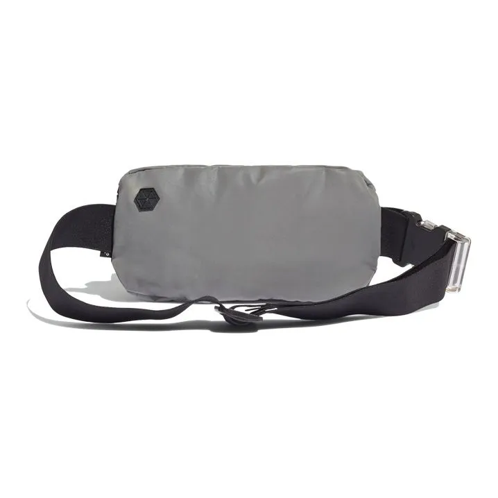 Adidas Recycled Polyester Fanny Pack Shoulder Bag Crossbody Bag Regular Unisex Gray-3